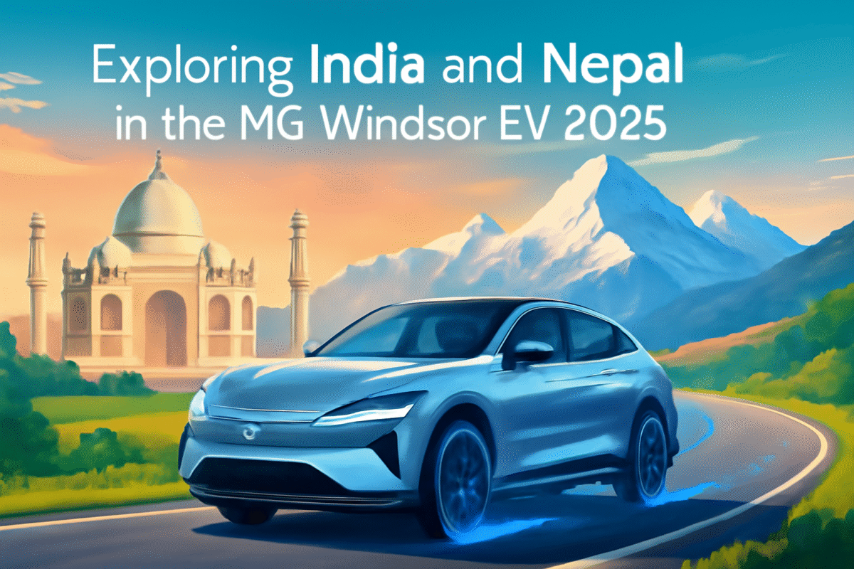 Exploring India and Nepal in the MG Windsor EV