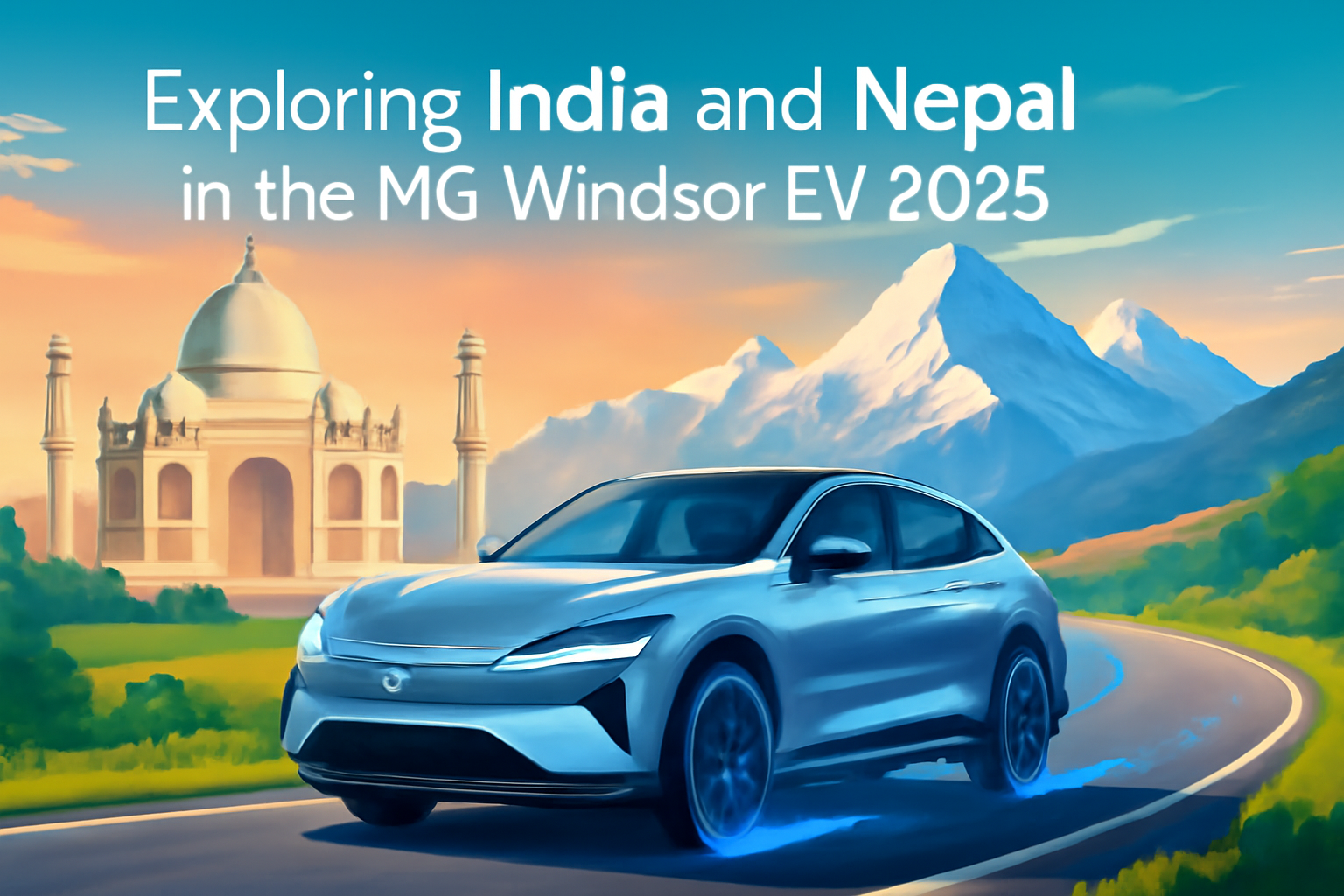 Exploring India and Nepal in the MG Windsor EV