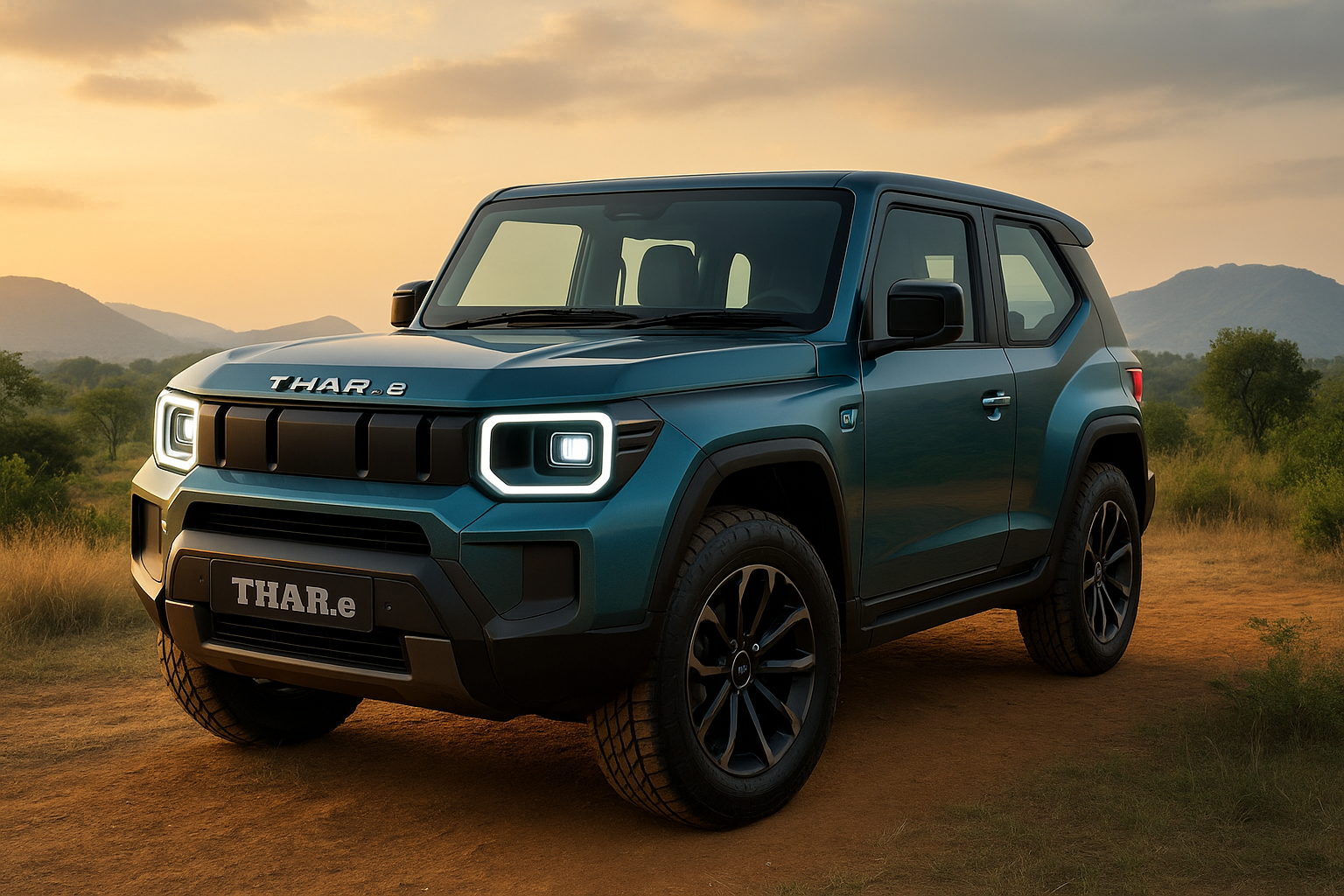 Mahindra Thar EV electric SUV