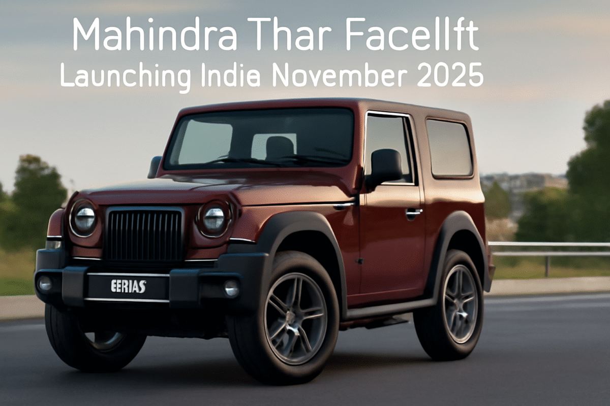 Mahindra Thar Facelift