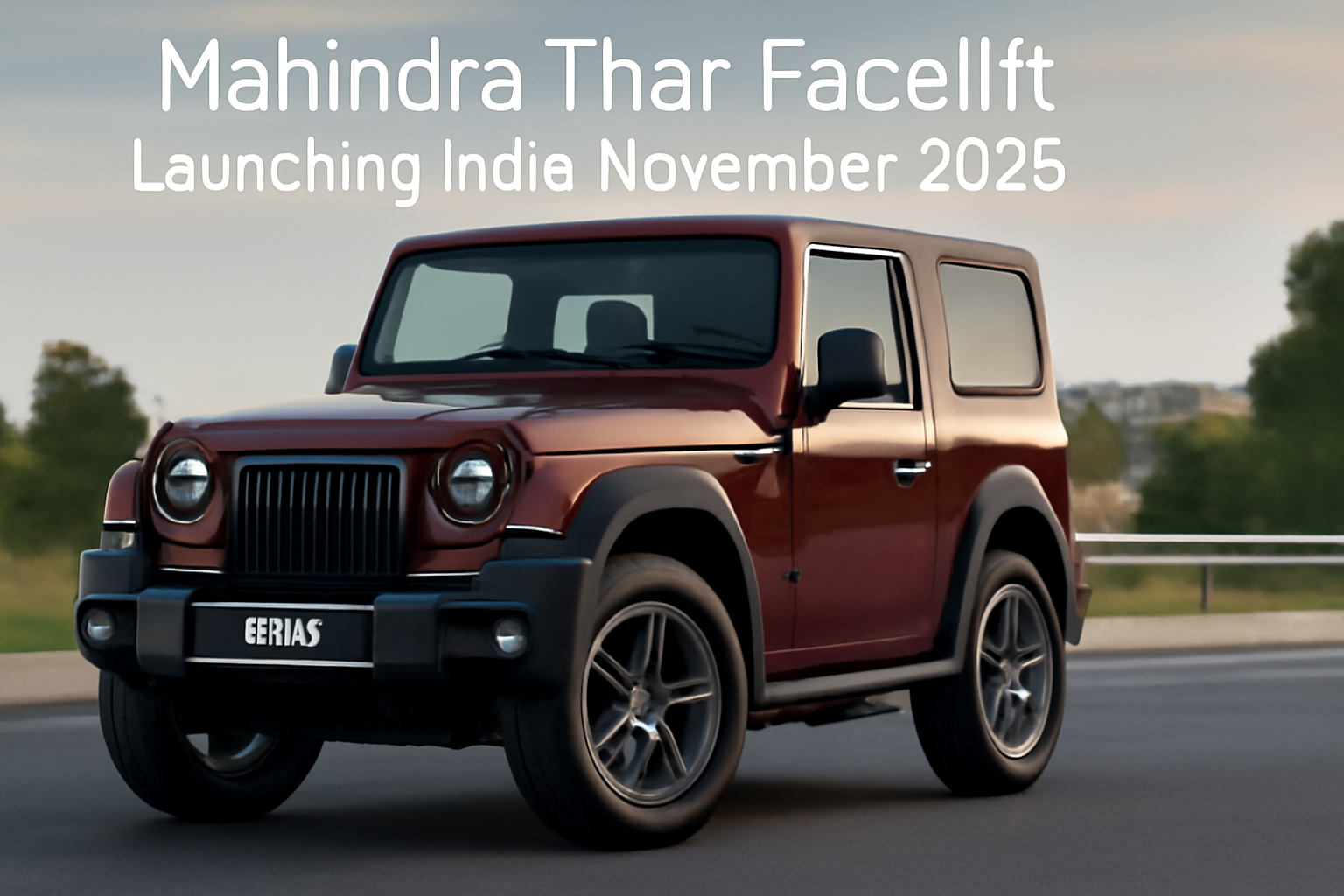 Mahindra Thar Facelift