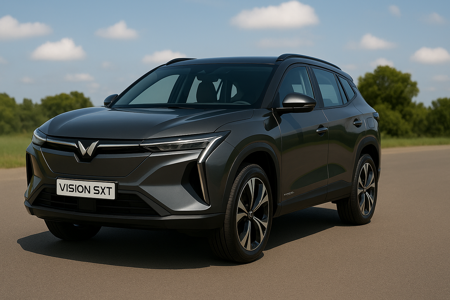 Mahindra Vision SXT hybrid SUV