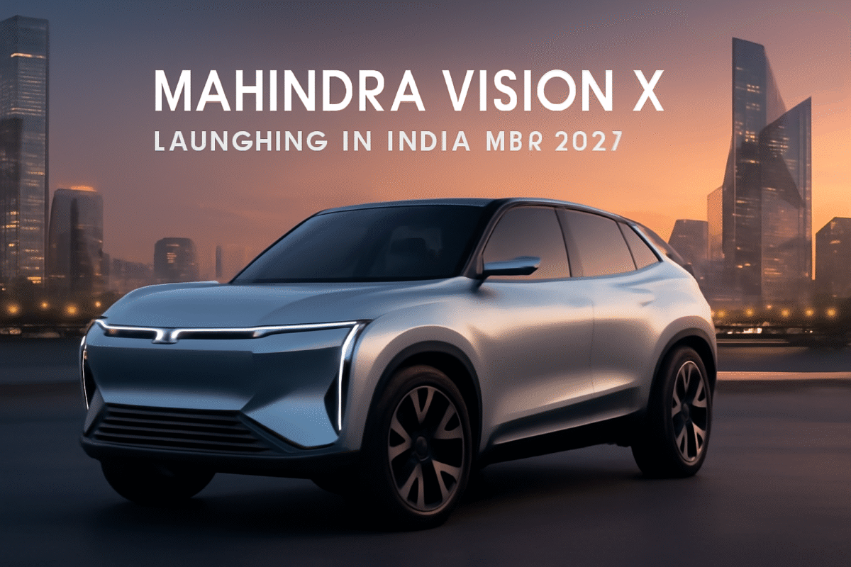 Mahindra Vision X Set to Launch in India
