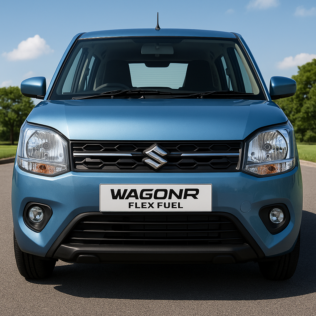 Maruti Wagon R Flex Fuel front exterior view high resolution